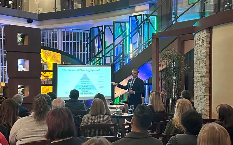 An even held in BlueShore Financials' Lonsdale HQ.