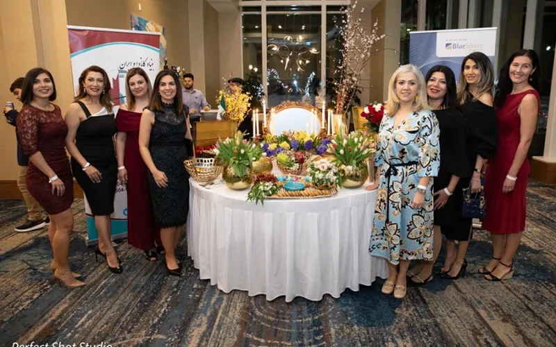 BlueShore Financial employees attending the annual Nowruz Gala hosted by the Canadian Iranian Foundation