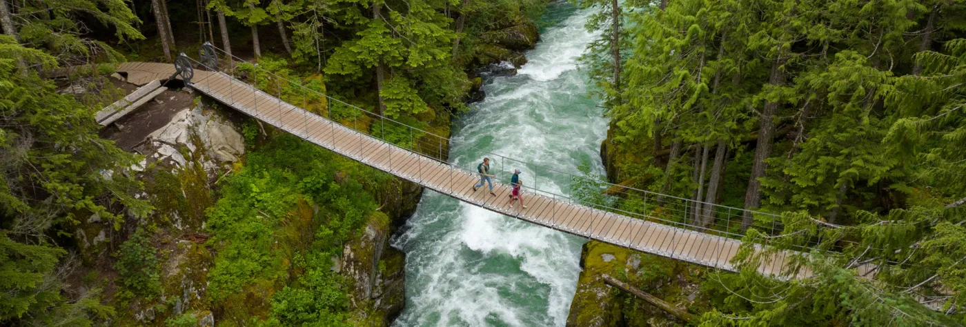 Image of Vancouver suspension bridge