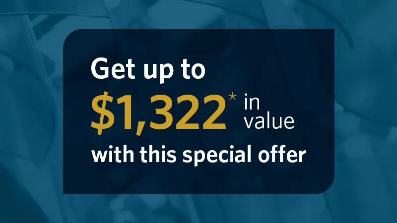 welcome bonus offer
