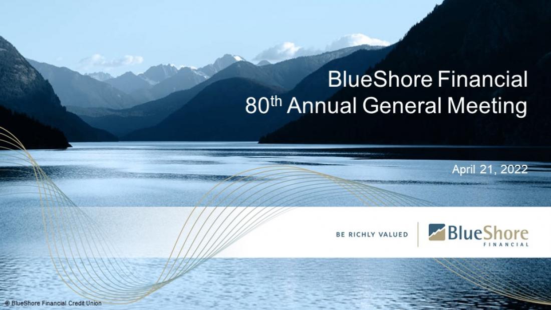BlueShore Financial AGM 2022
