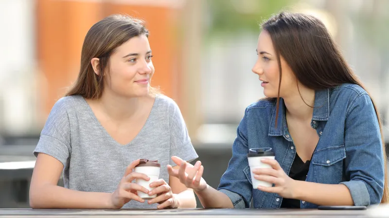 Couple discussing their mortgage options