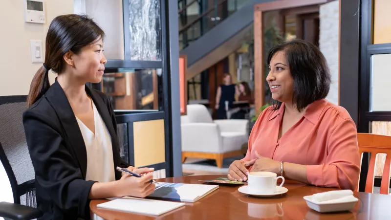 BlueShore client with advisor