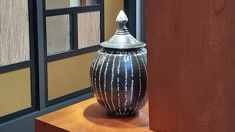 Beautiful ceramic container
